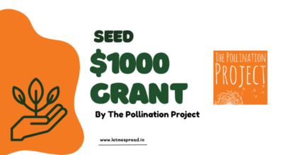 $1000 Grant by the Pollination Project | Everyday Grants