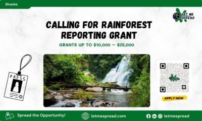 Calling for Rainforest Reporting Grant