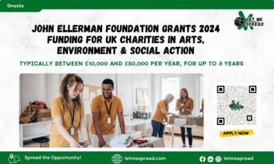 John Ellerman Foundation Grants 2024 Funding for UK Charities in Arts, Environment & Social Action