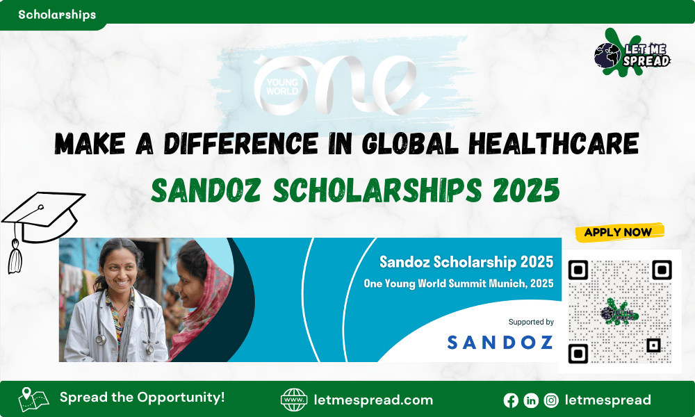 Make a Difference in Global Healthcare with the Sandoz Scholarship 2025