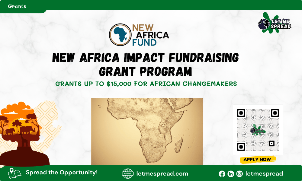Calling for New Africa Impact Fundraising Grant Program Apply Now