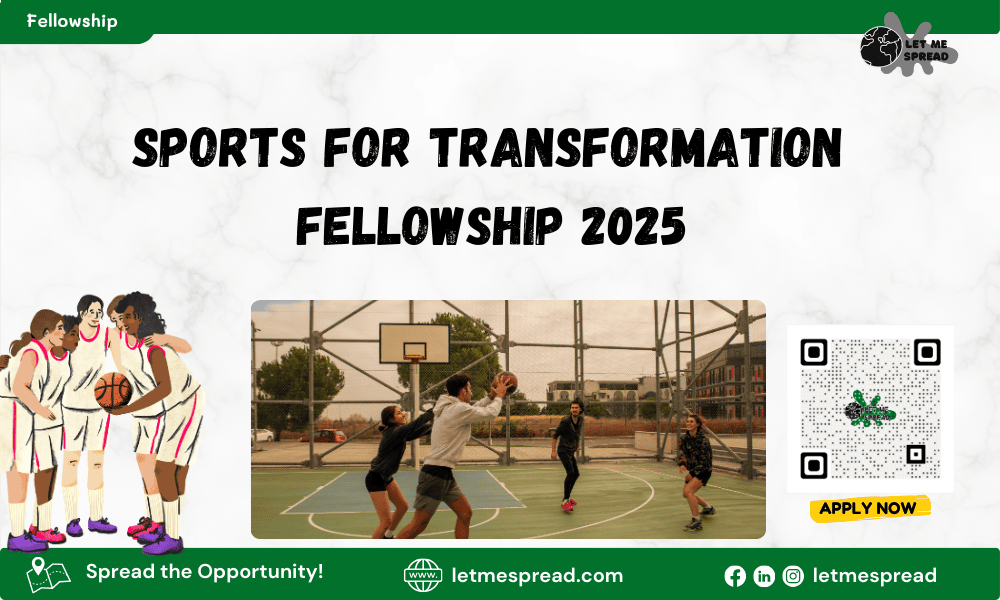 Calling Fellows for Sports for Transformation Fellowship