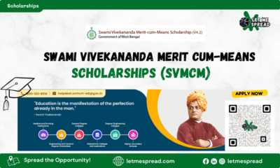 Swami Vivekananda Merit-cum-Means Scholarship (SVMCM)