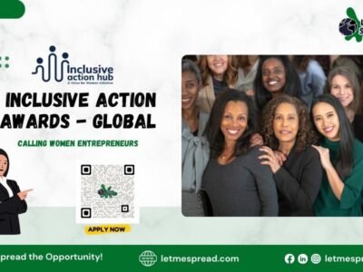 Calling women entrepreneurs for Inclusive Action Awards - Global