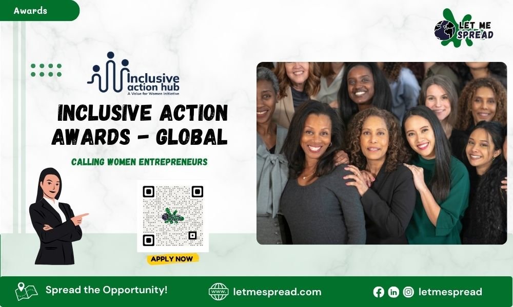 Calling women entrepreneurs for Inclusive Action Awards - Global