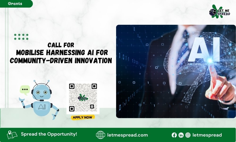 Call for Mobilise Harnessing AI for Community-Driven Innovation