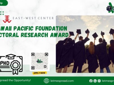 Hawaii Pacific Foundation Doctoral Research Award