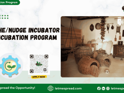 The/Nudge Incubator Incubation Program | Apply Now