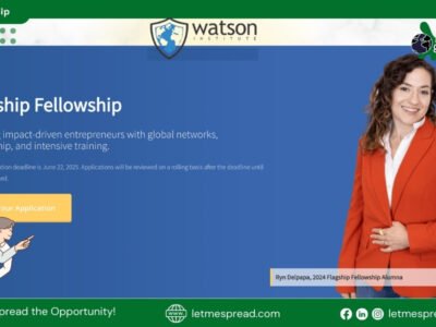 Flagship Fellowship-Watson University | Calling Social Entrepreneurs