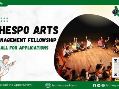 Thespo Arts Management Fellowship: Call for applications