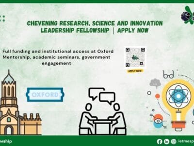 Chevening Research, Science and Innovation Leadership Fellowship