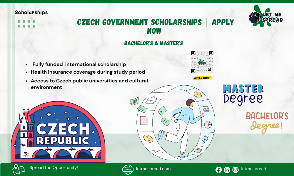 Czech Government Scholarships for Developing Countries