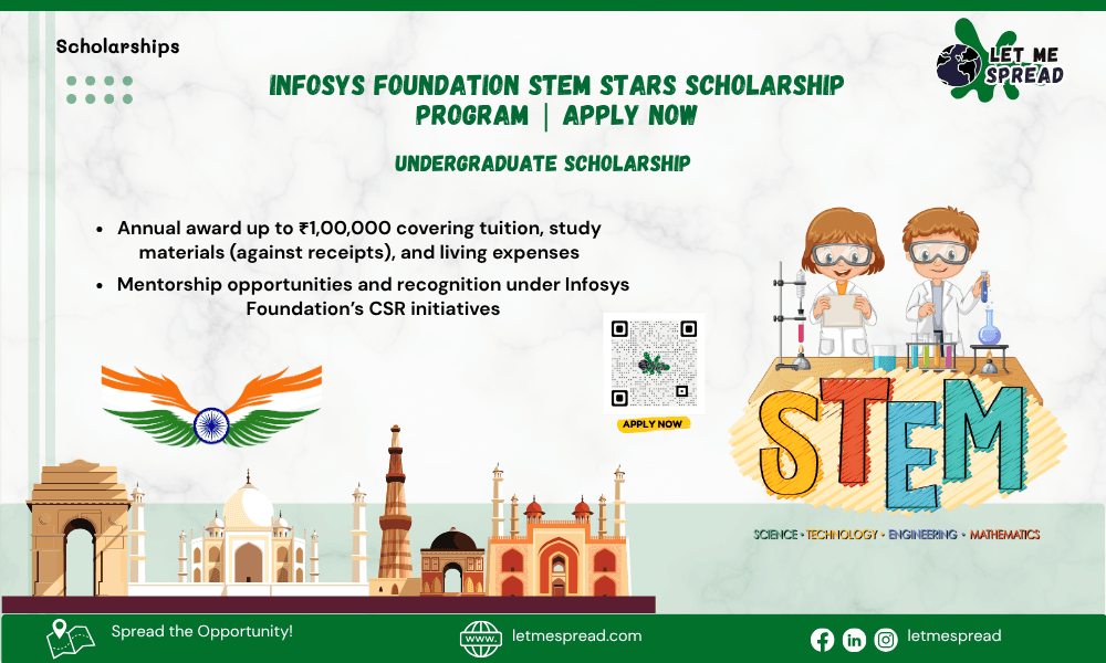 Infosys Foundation STEM Stars Scholarship Program