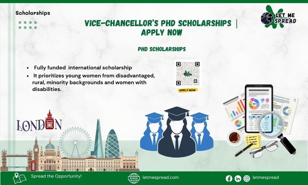 Vice-Chancellor’s PhD Scholarships | Apply Now