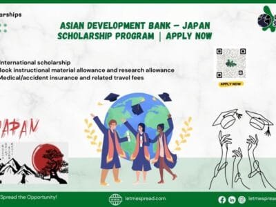 Asian Development Bank – Japan Scholarship Program | Apply Now