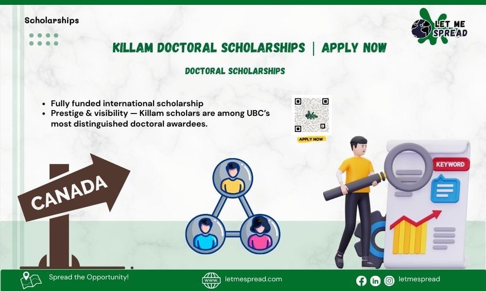 Killam Doctoral Scholarships | Apply Now