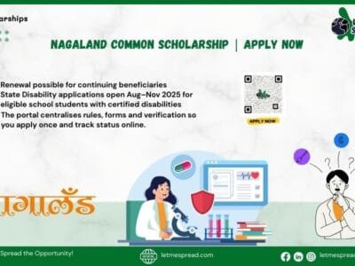Nagaland Common Scholarship | Apply Now