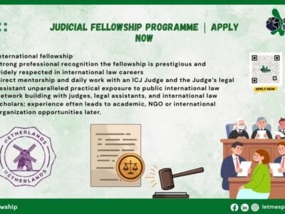 Judicial Fellowship Programme | Apply Now